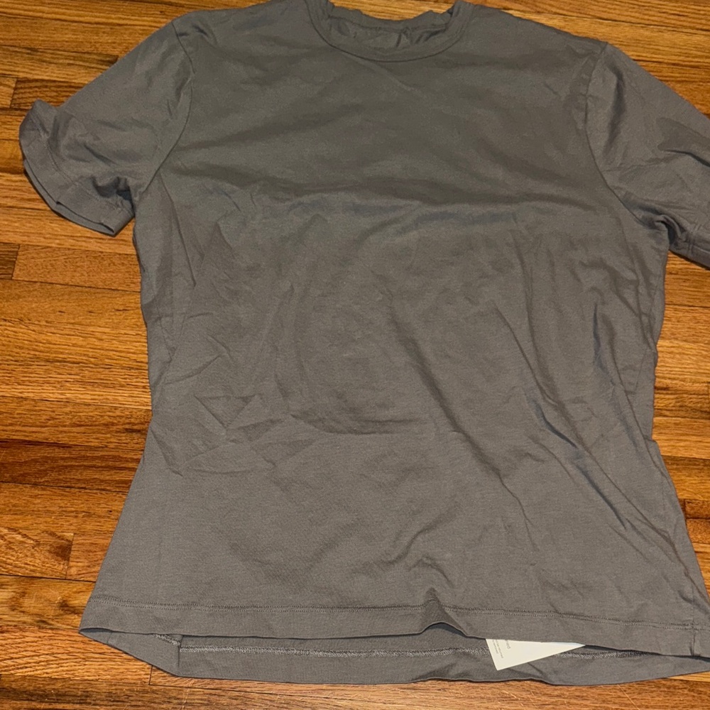 James Perse Charcoal Short Sleeve Tee
